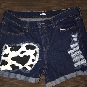 Distressed Old Navy Shorts